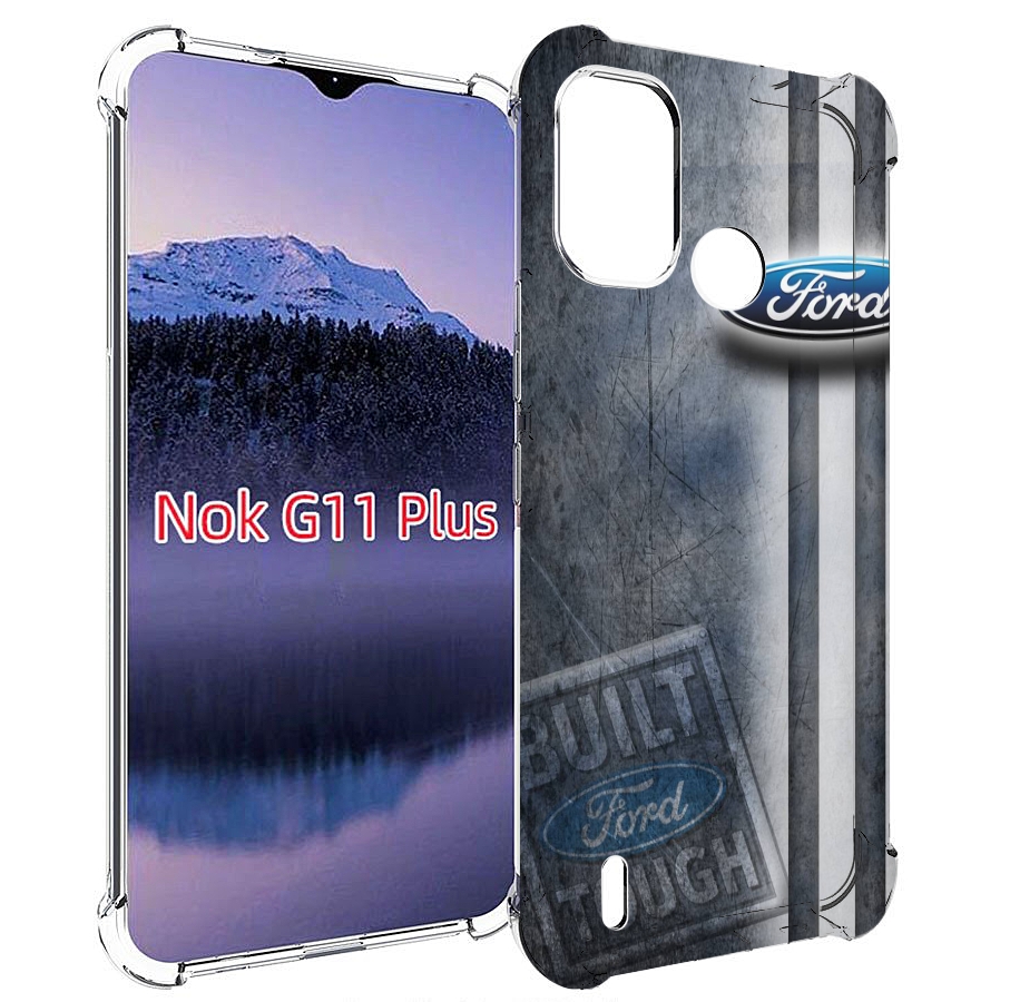 

Чехол MyPads ford 2 для Nokia G11 Plus, Прозрачный, Tocco