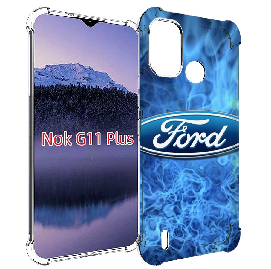 

Чехол MyPads ford-22 м для Nokia G11 Plus, Прозрачный, Tocco