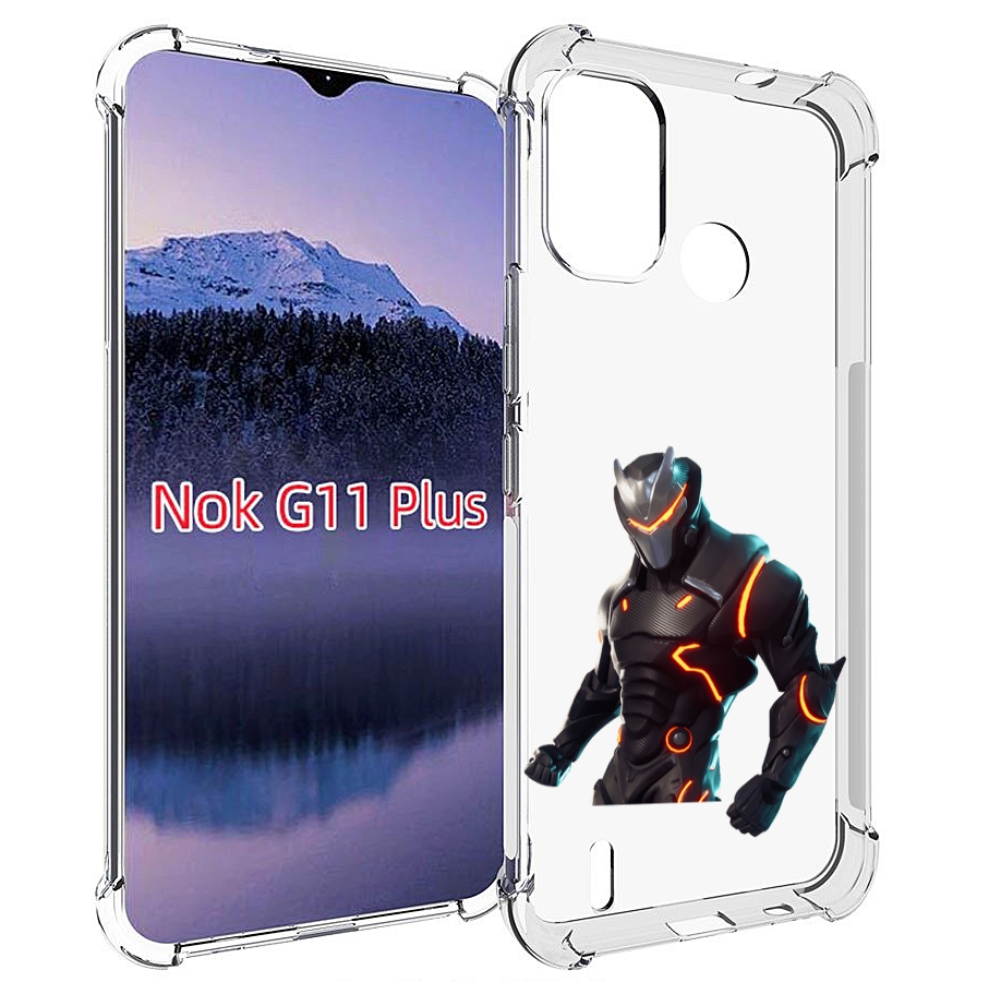 

Чехол MyPads fortnite-1 для Nokia G11 Plus, Прозрачный, Tocco