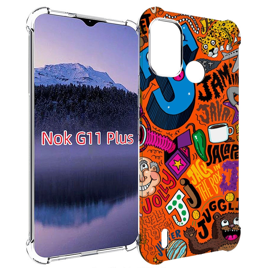 

Чехол MyPads funky-decor для Nokia G11 Plus, Прозрачный, Tocco