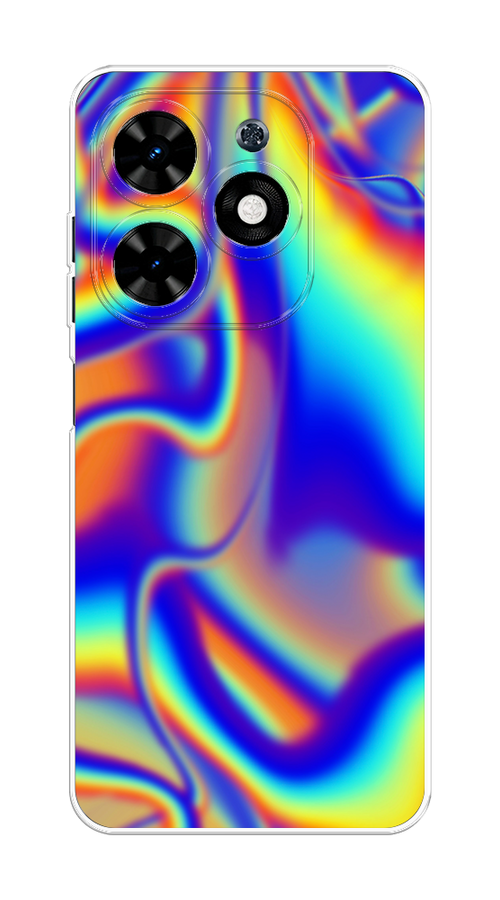

Чехол на Tecno Spark 20C "Яркая голограмма", Разноцветный, 304950-1