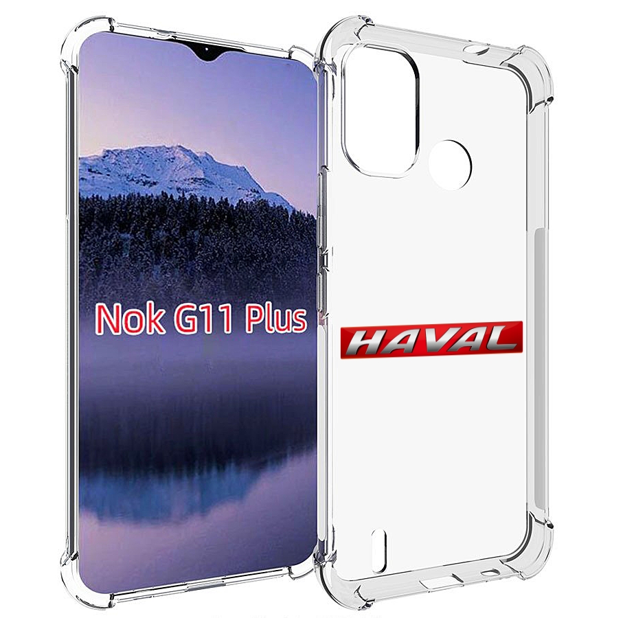

Чехол MyPads haval для Nokia G11 Plus, Прозрачный, Tocco