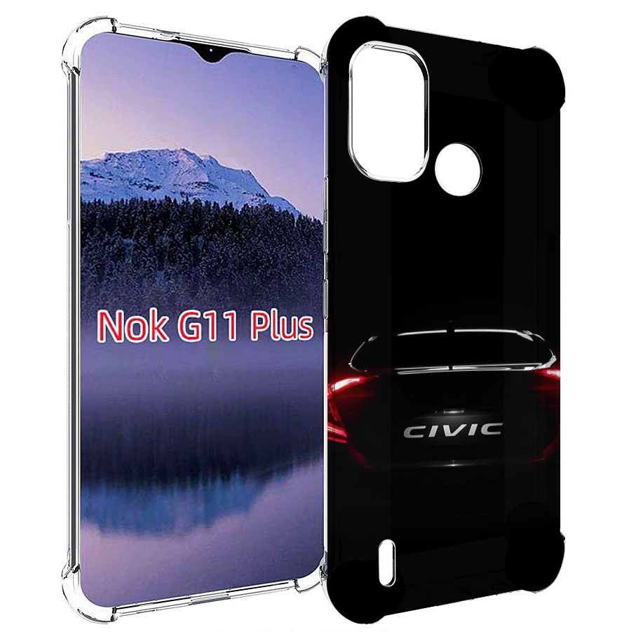 

Чехол MyPads honda 2 для Nokia G11 Plus, Прозрачный, Tocco