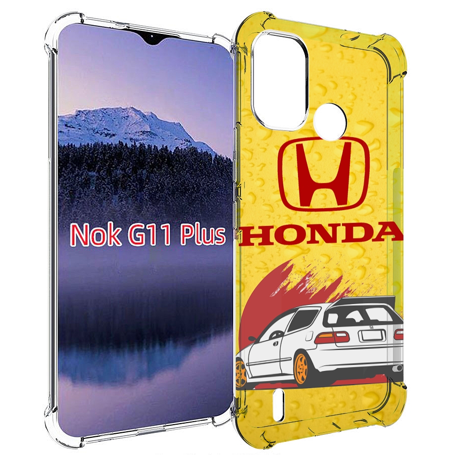 

Чехол MyPads honda-motor для Nokia G11 Plus, Прозрачный, Tocco