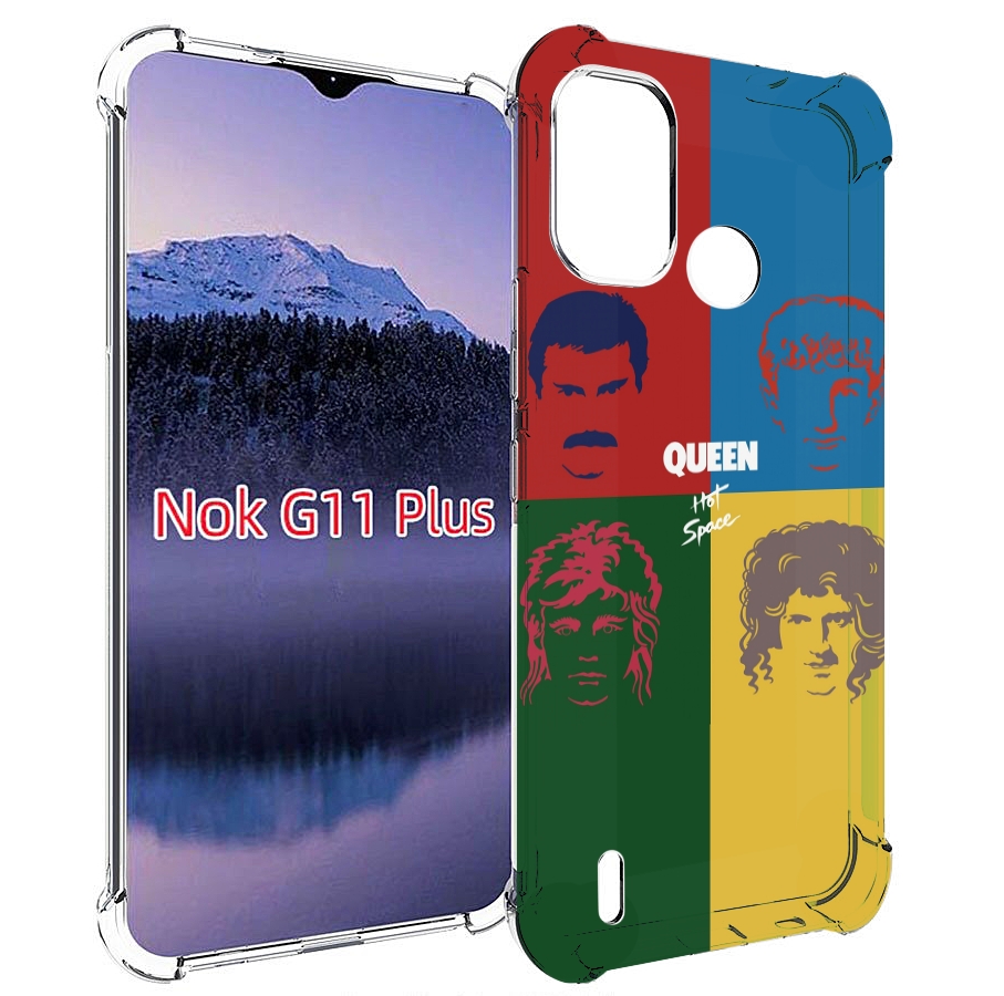 

Чехол MyPads hot space queen альбом для Nokia G11 Plus, Прозрачный, Tocco