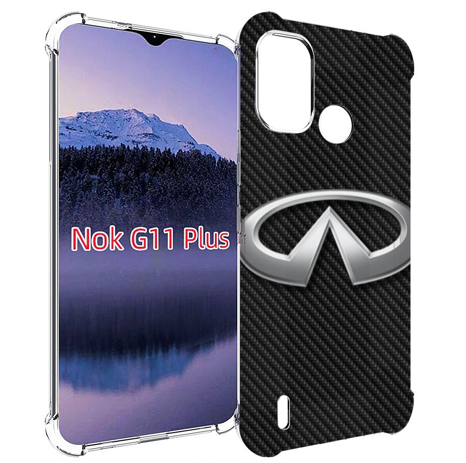 

Чехол MyPads infiniti-2 мужской для Nokia G11 Plus, Прозрачный, Tocco