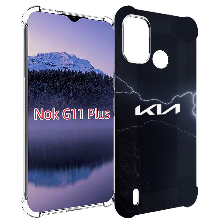 

Чехол MyPads kia 2 для Nokia G11 Plus, Прозрачный, Tocco