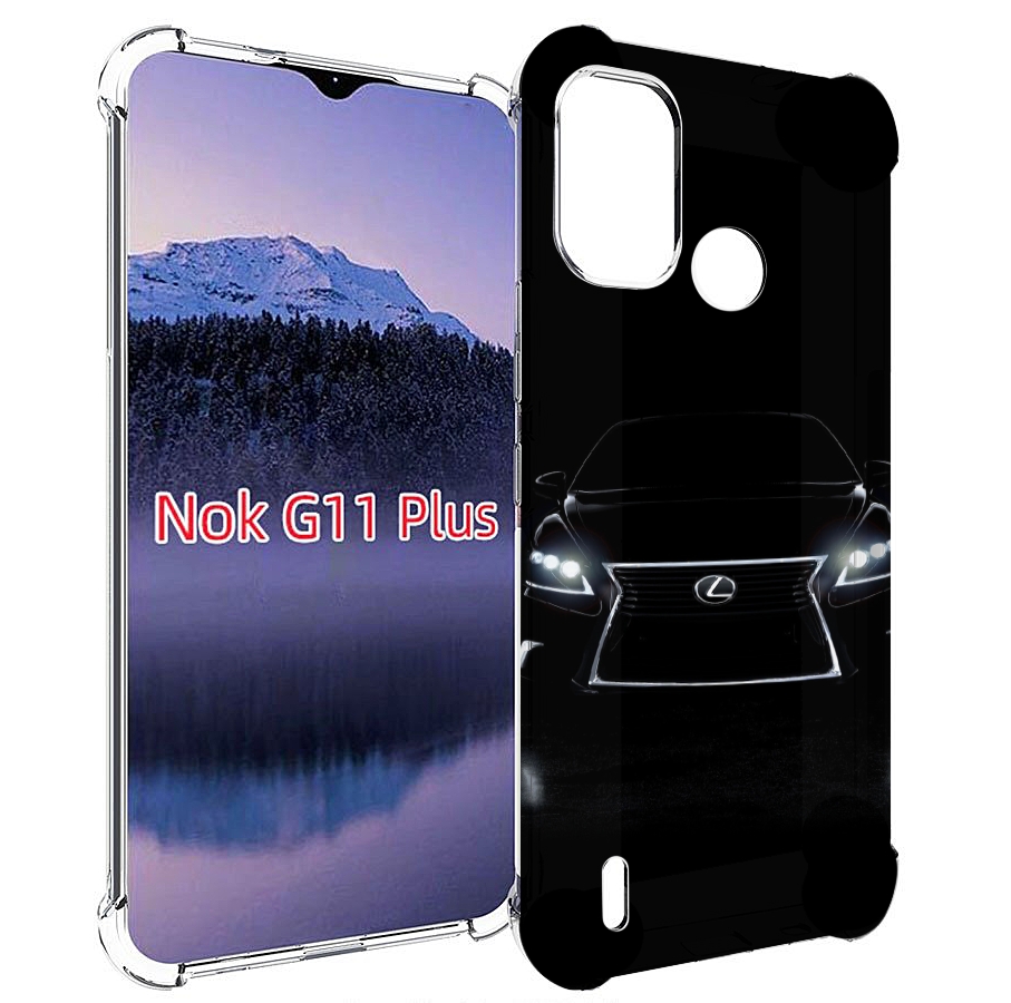 

Чехол MyPads lexus 1 мужской для Nokia G11 Plus, Прозрачный, Tocco