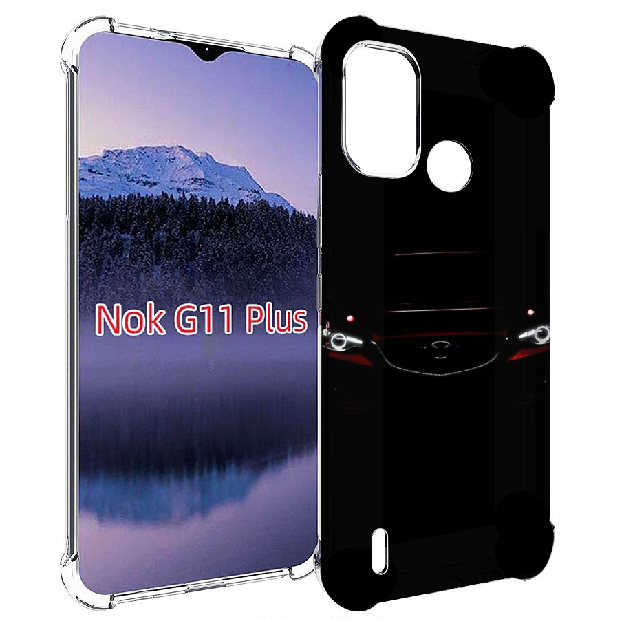 

Чехол MyPads mazda 2 мужской для Nokia G11 Plus, Прозрачный, Tocco