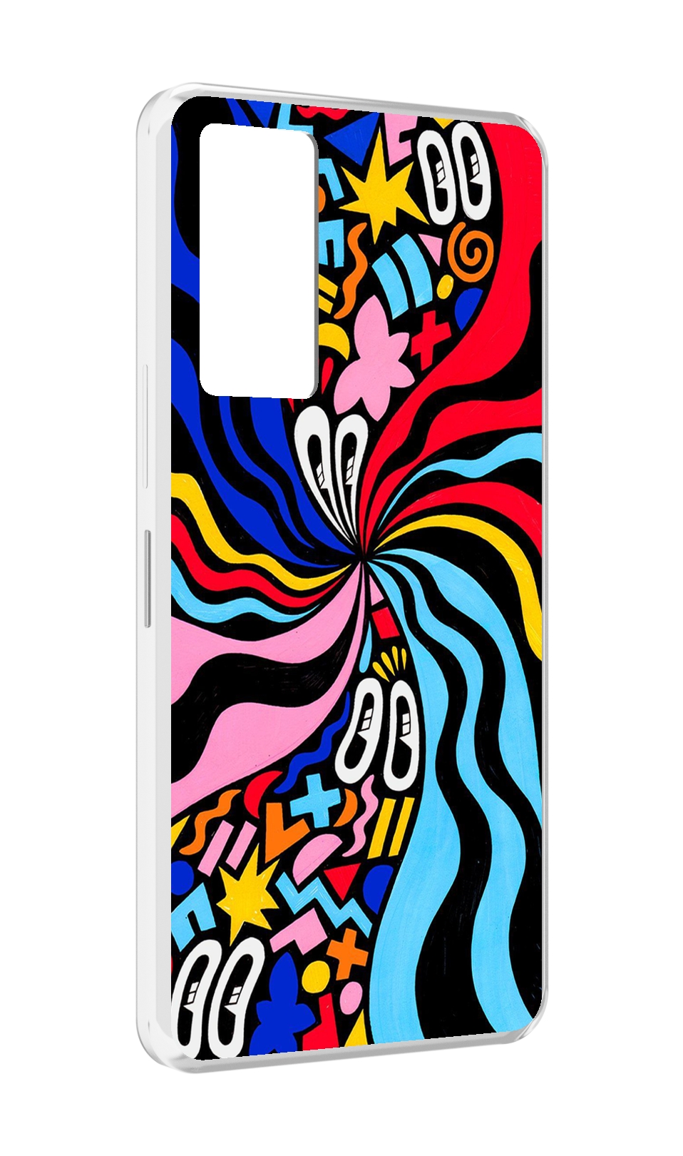 

Чехол MyPads волнистая-абстракция для Infinix Note 11, Прозрачный, Tocco