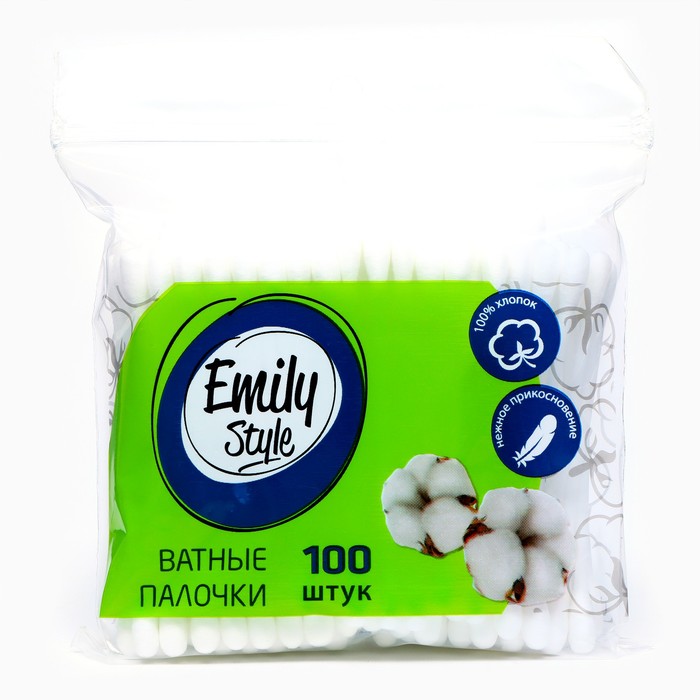 Ватные палочки Emily Style 100 шт