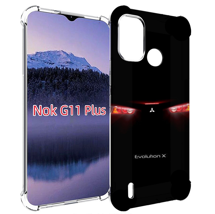 

Чехол MyPads mitsubishi-1 для Nokia G11 Plus, Прозрачный, Tocco