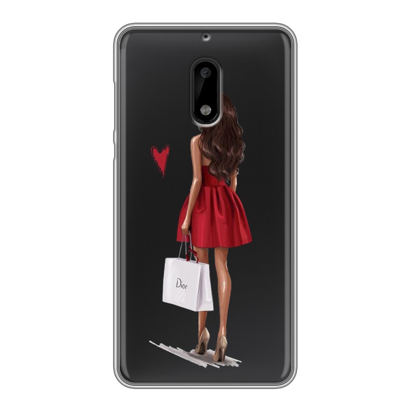 фото Прозрачный чехол для nokia 6 100gadgets
