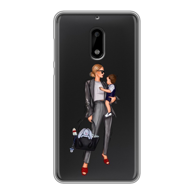фото Прозрачный чехол для nokia 6 100gadgets