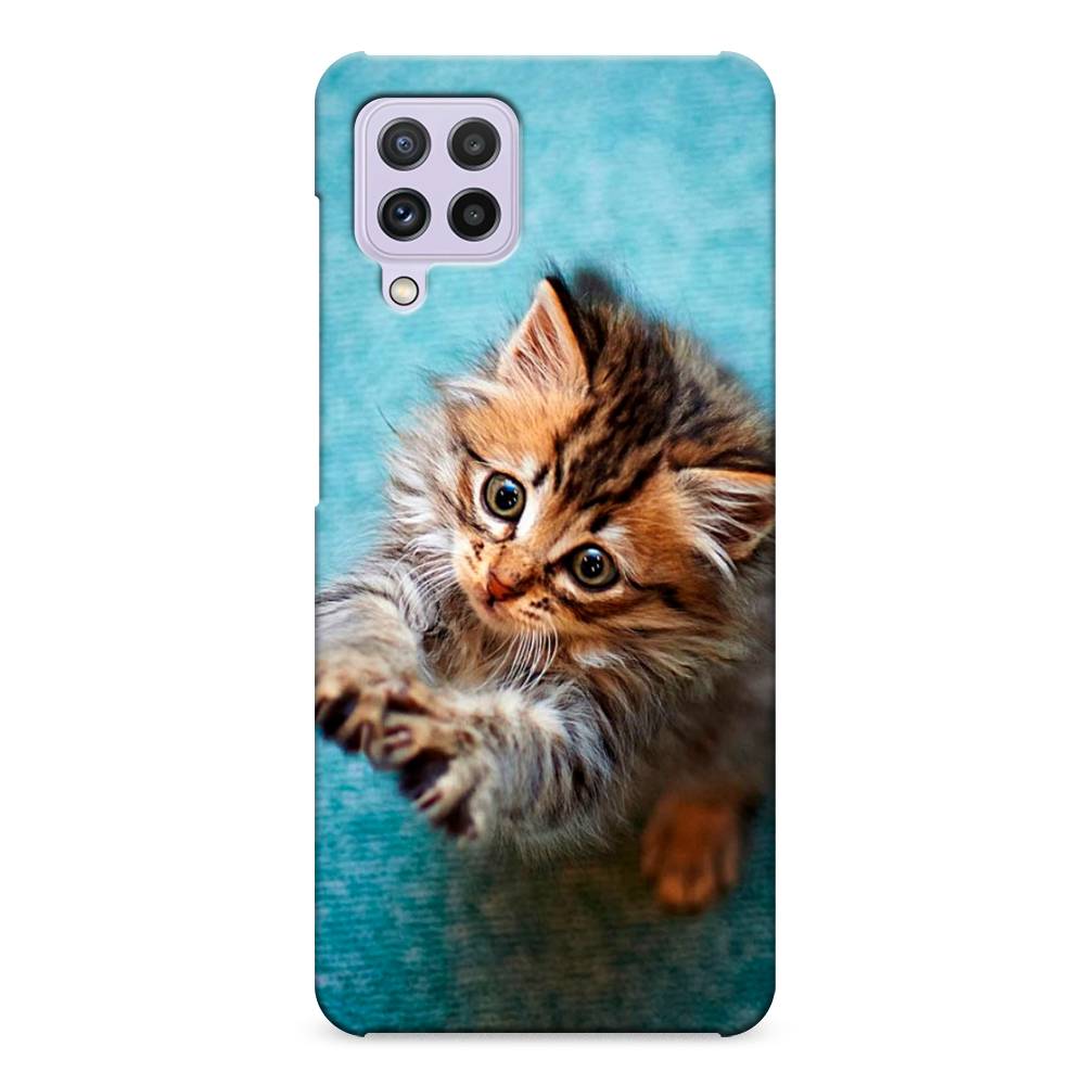 

Пластиковый чехол "Котенок просит есть" на Samsung Galaxy A22