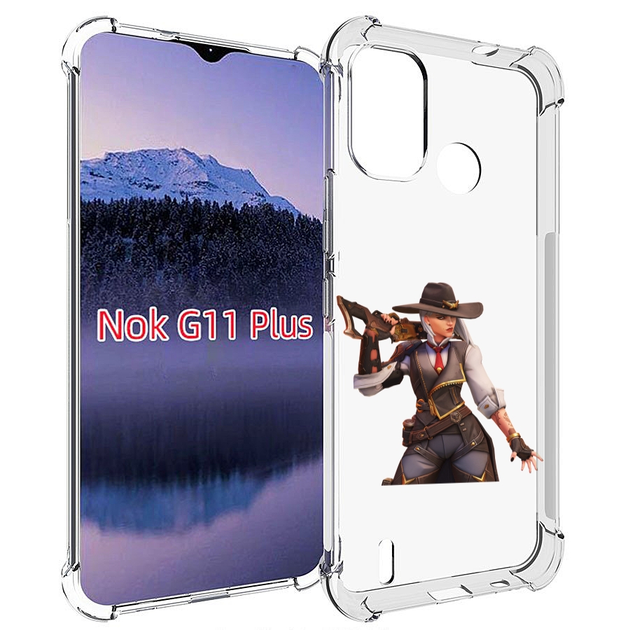 

Чехол MyPads overwatch для Nokia G11 Plus, Прозрачный, Tocco