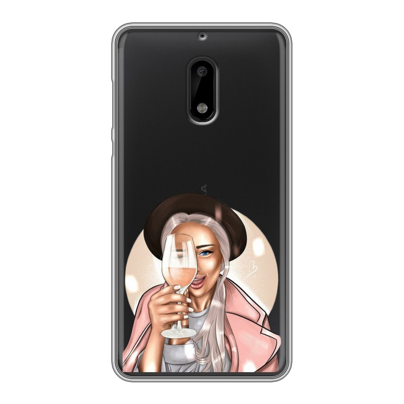 фото Прозрачный чехол для nokia 6 100gadgets