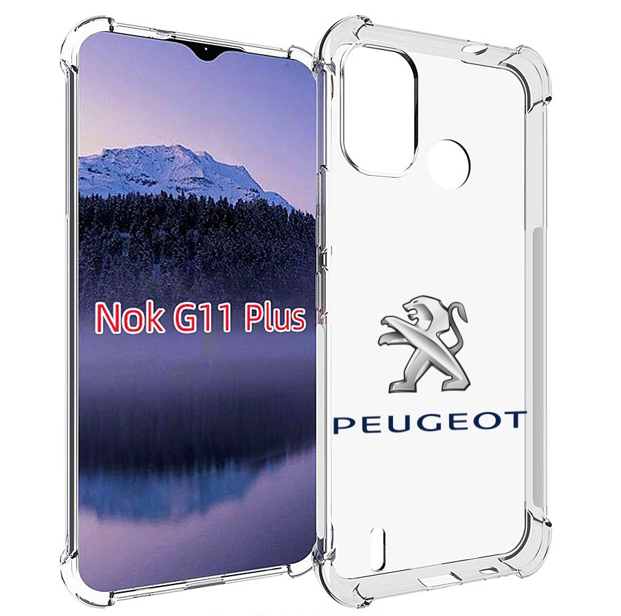 

Чехол MyPads peugeot-3 мужской для Nokia G11 Plus, Прозрачный, Tocco