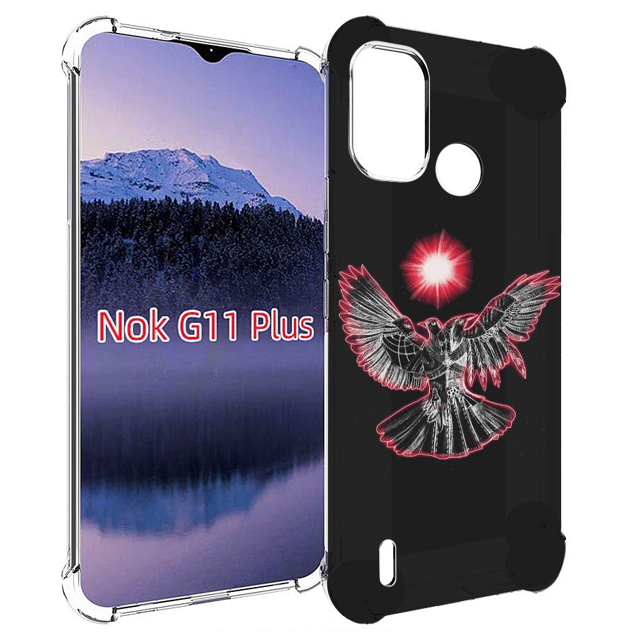 

Чехол MyPads pyrokinesis валькирия для Nokia G11 Plus, Прозрачный, Tocco