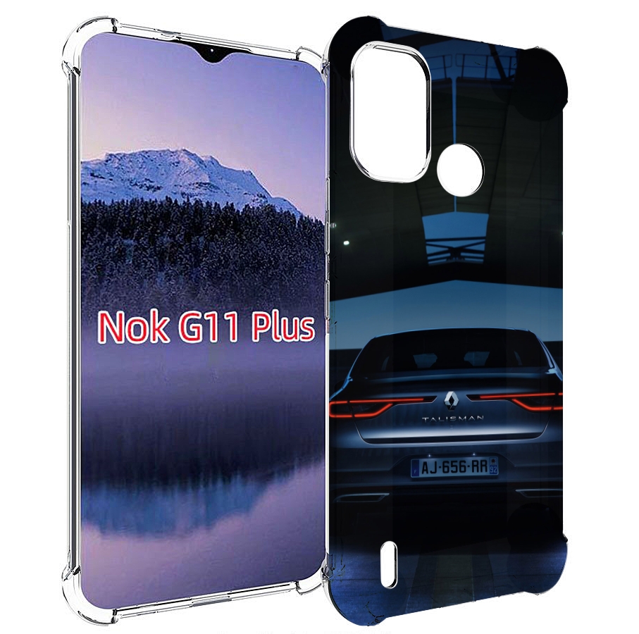 

Чехол MyPads renault 1 для Nokia G11 Plus, Прозрачный, Tocco