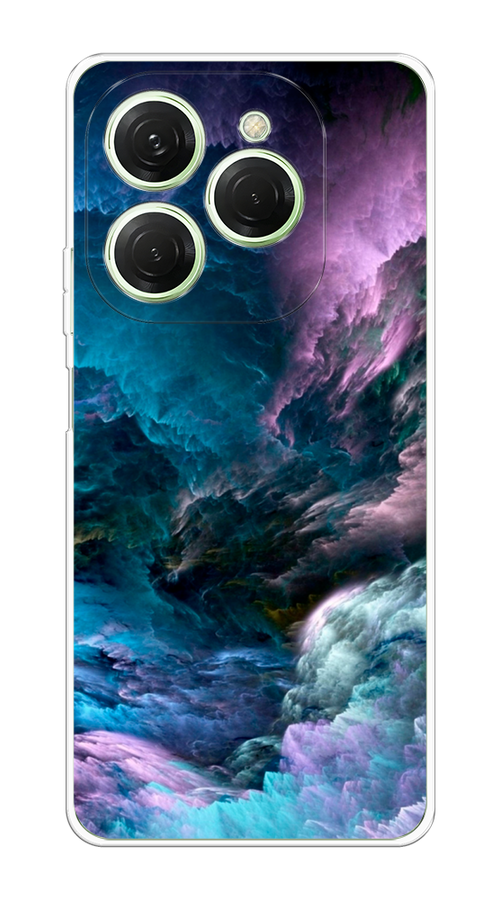 

Чехол на Tecno Spark 20 Pro "Загадочное небо", Синий, 304850-1