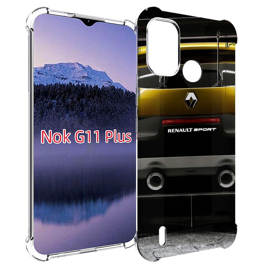 Чехол MyPads renault-3 мужской для Nokia G11 Plus