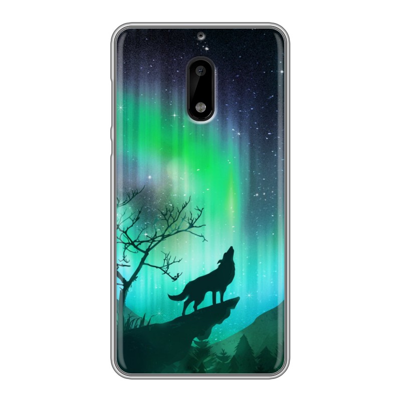 

Чехол для Nokia 6 с рисунком и защитой камеры, 51944
