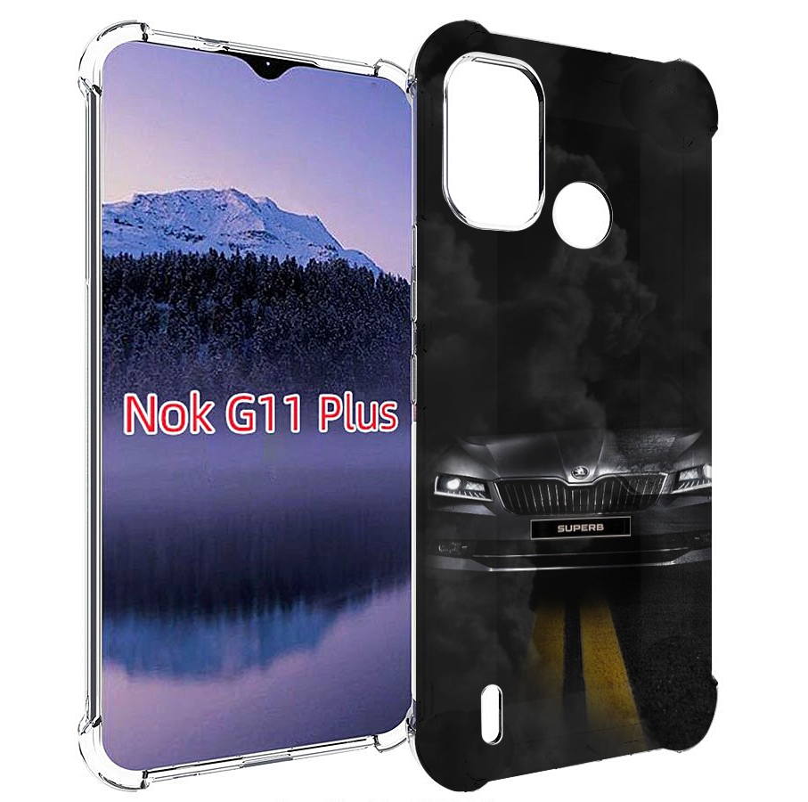

Чехол MyPads skoda 1 для Nokia G11 Plus, Прозрачный, Tocco