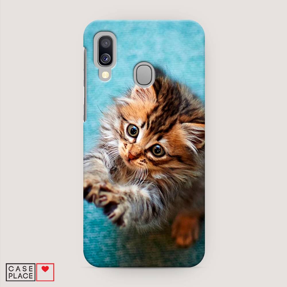 

Пластиковый чехол "Котенок просит есть" на Samsung Galaxy A40