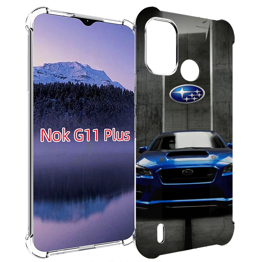 

Чехол MyPads subaru 1 мужской для Nokia G11 Plus, Прозрачный, Tocco