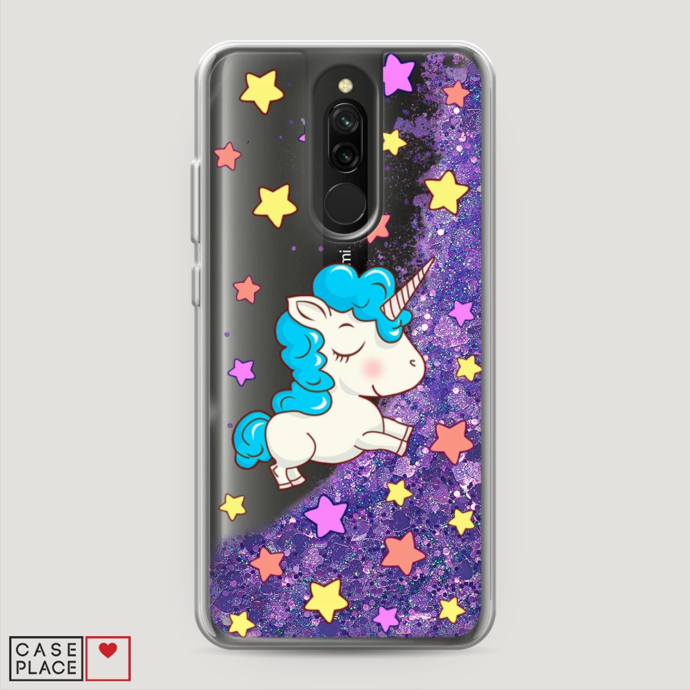 

Чехол Awog на Xiaomi Redmi 8 "Звездный единорог", Разноцветный, 37192-1