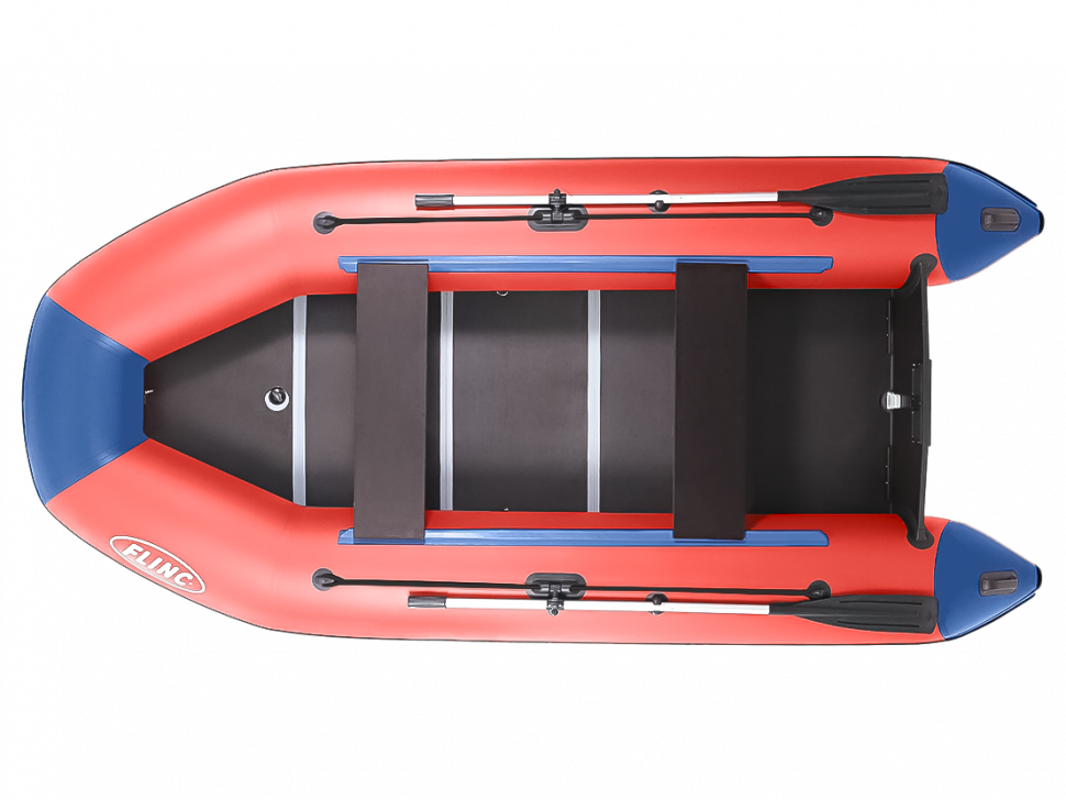 Надувная лодка FLINC FT360K (красно-синий)