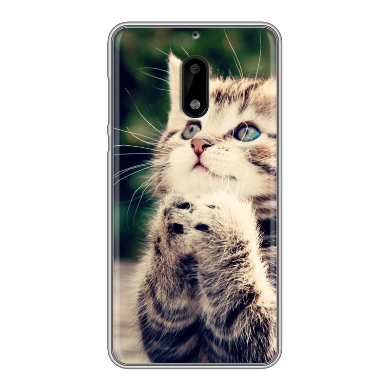 

Чехол для Nokia 6 с рисунком и защитой камеры, 51944