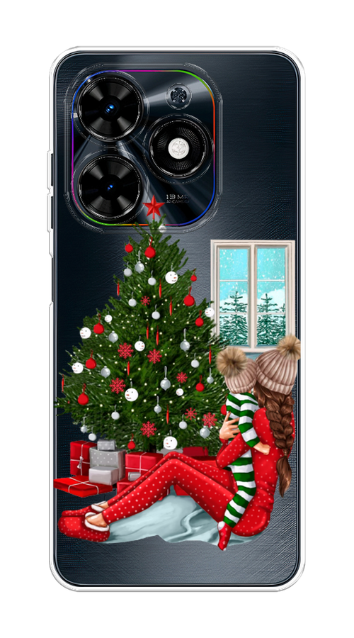 

Чехол на Tecno Spark 20C "Новый год с мамой", Красный;зеленый;голубой, 304950-1