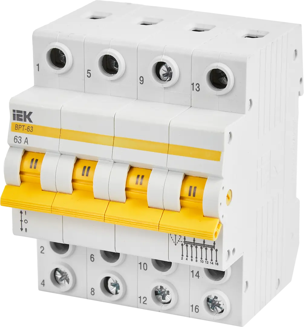 Выключатель разъединитель iek врт 63