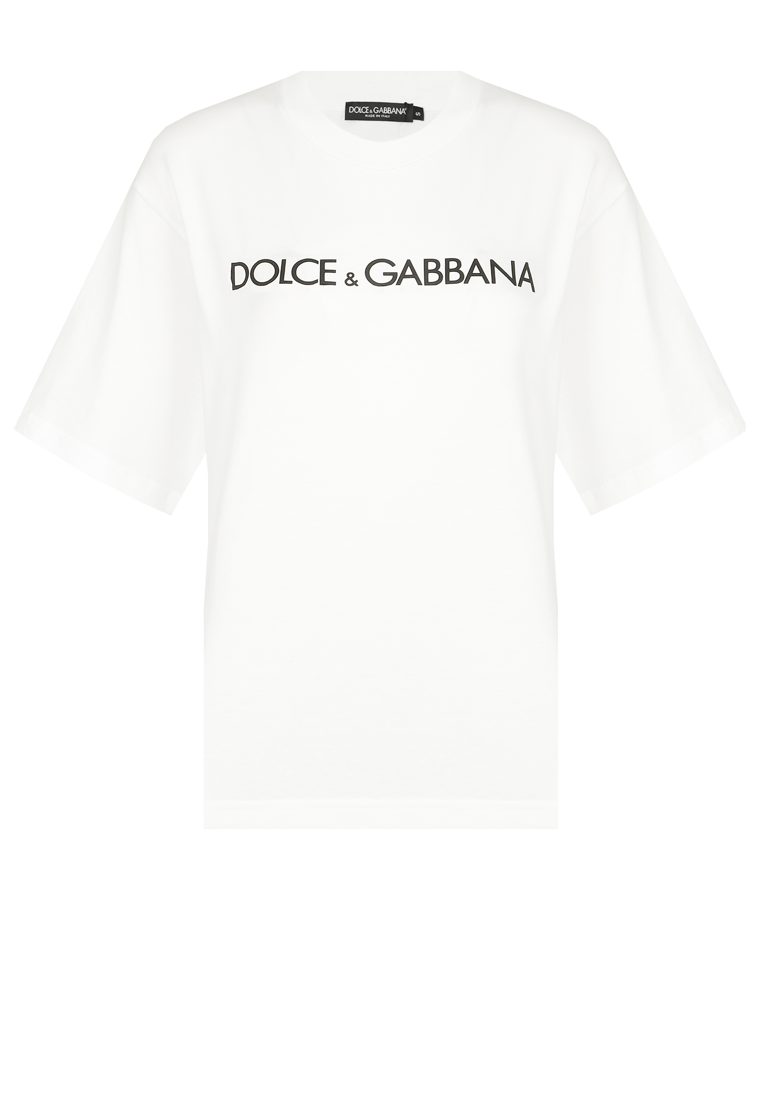 

Футболка женская DOLCE&GABBANA 173143 белая S, Белый, 173143