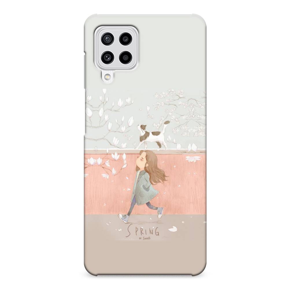 

Чехол Awog "Девочка-весна" для Samsung Galaxy M22