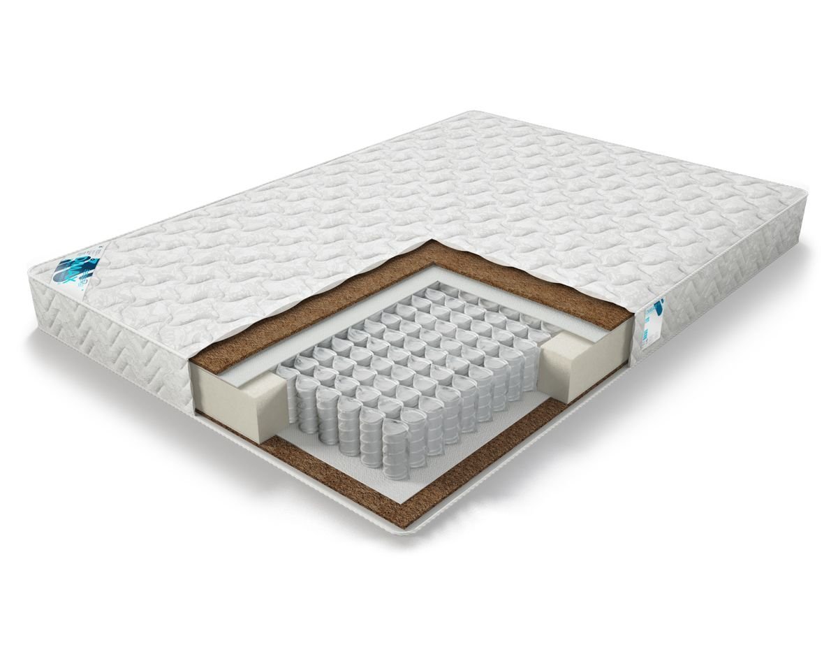 

Матрас DIMAX Практик Хард 500 200x190, Белый, Практик Хард 500