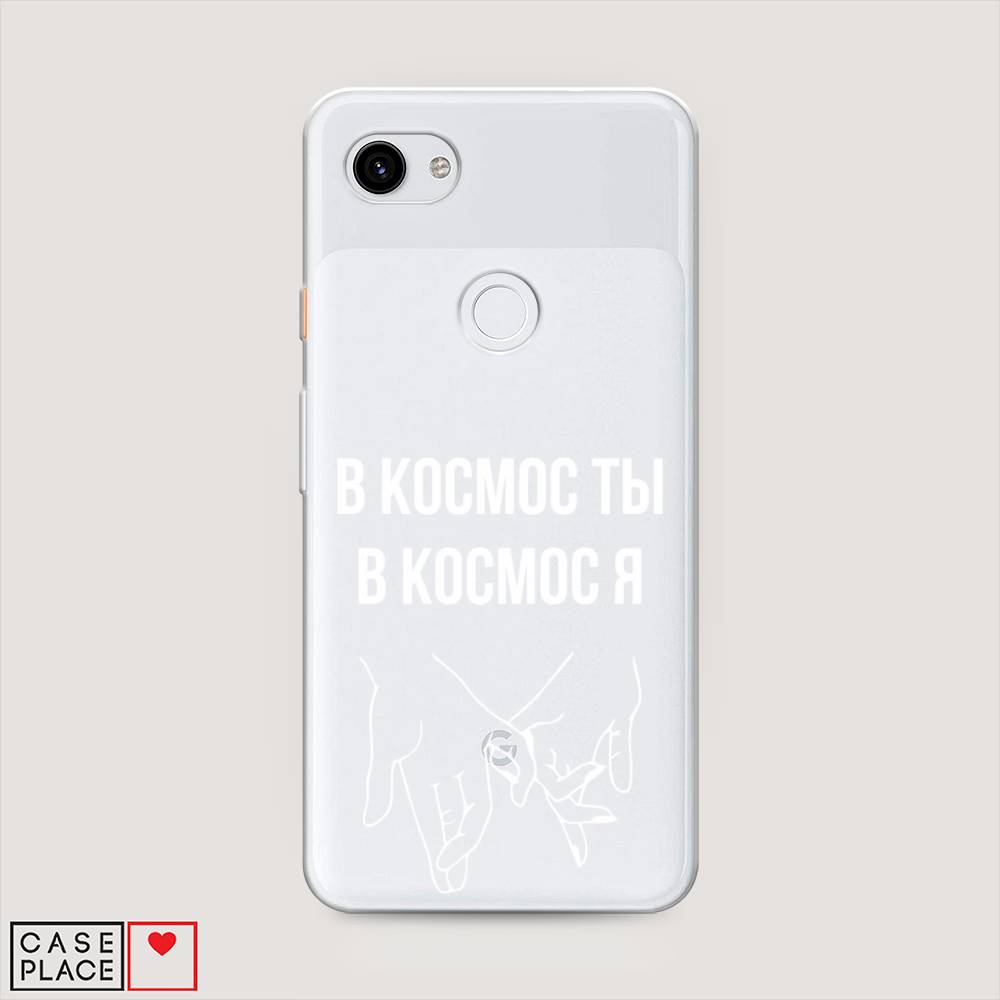 

Чехол Awog на Google Pixel 3A XL "В космос ты В космос я", Разноцветный, 270450-6