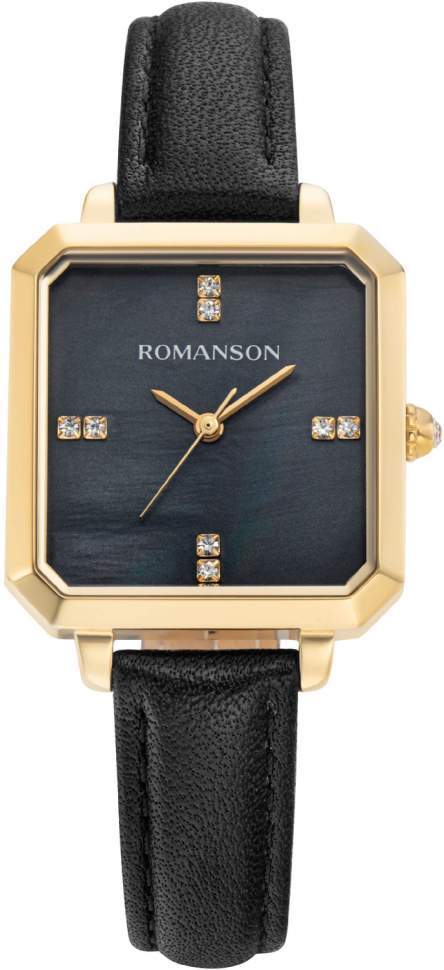 фото Наручные часы женские romanson rl 0b14l lg(bk)