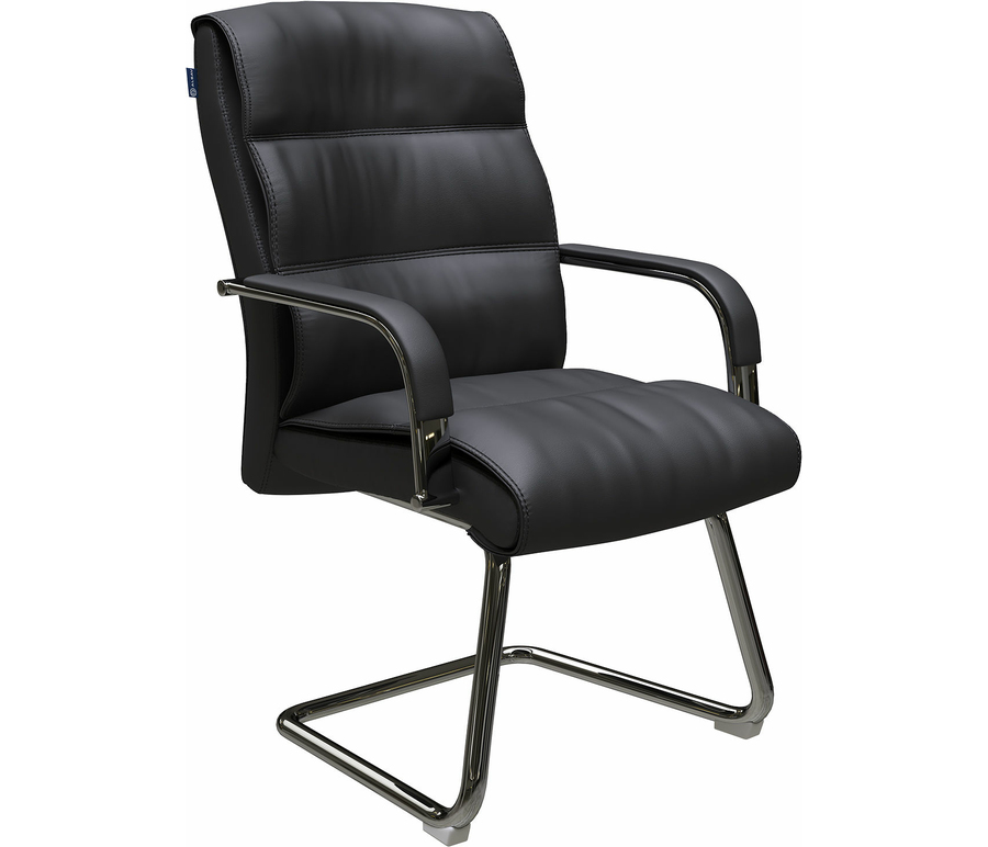 Конференц-кресло Alsav кресла AL 750V Экокожа черная