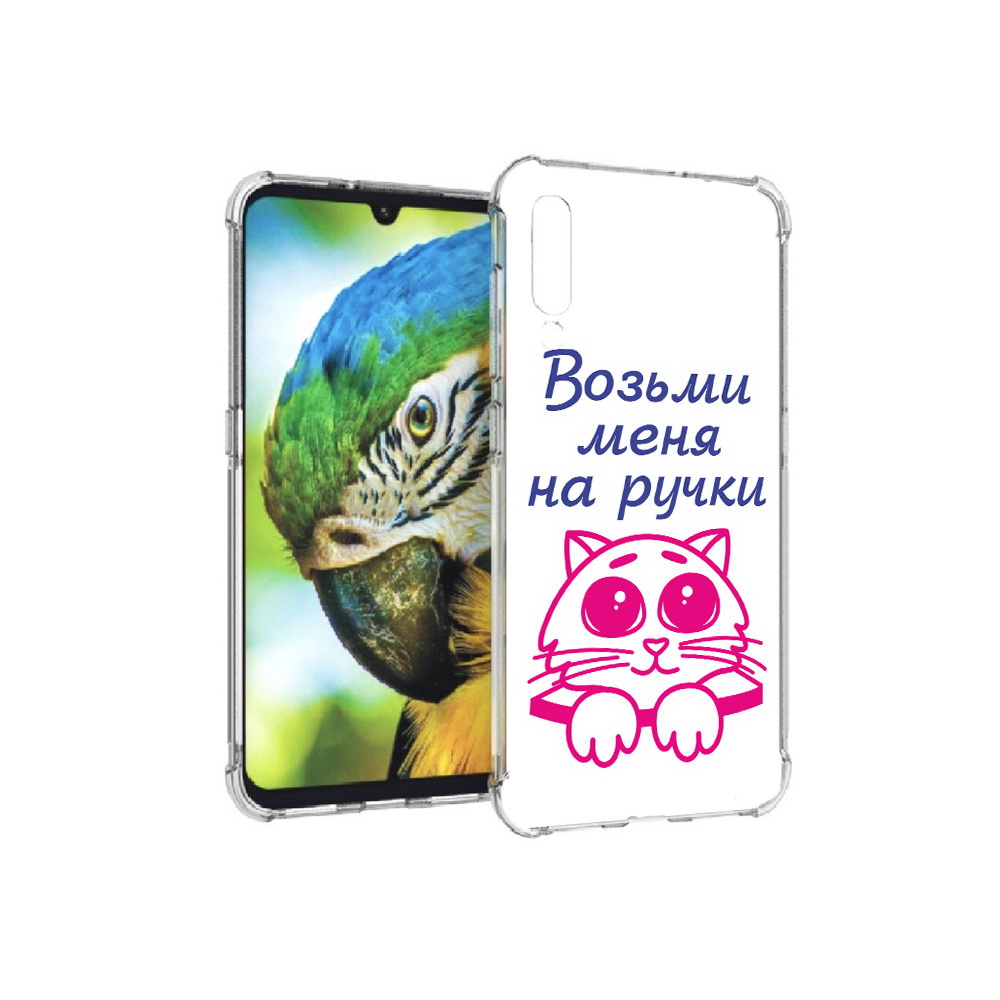 

Чехол MyPads Tocco для Xiaomi Mi 9 мяу (PT126035.255.491), Прозрачный, Tocco