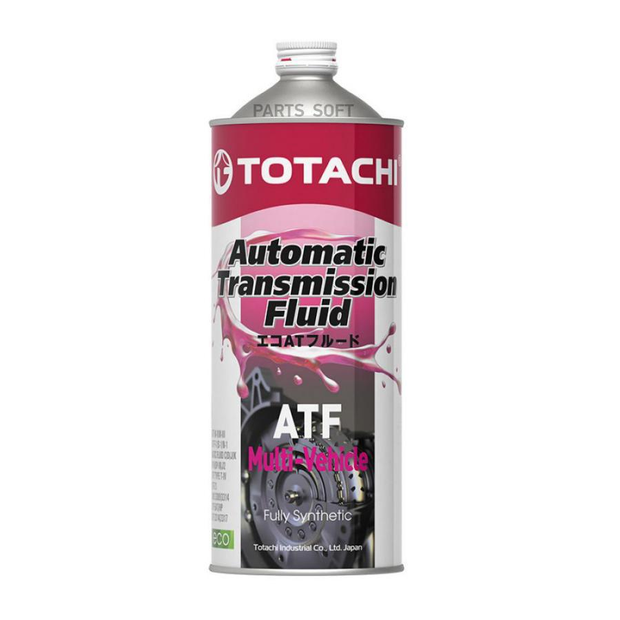 Масло Трансмиссионное Totachi 1Л Синтетика Atf Multi-Vehicle TOTACHI 20601