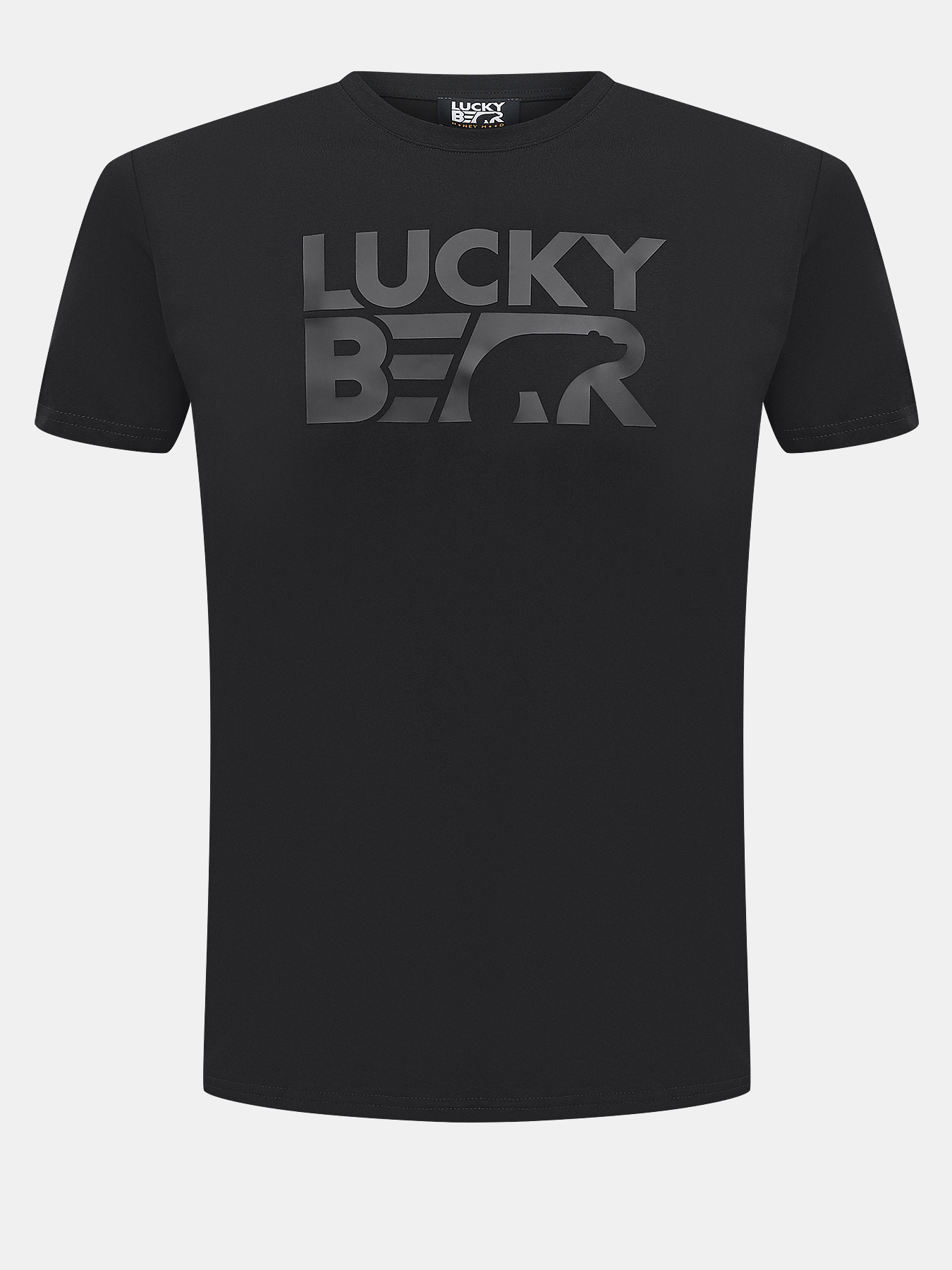 

Футболка мужская Lucky Bear 000001539 черная 48 RU, Черный, 000001539