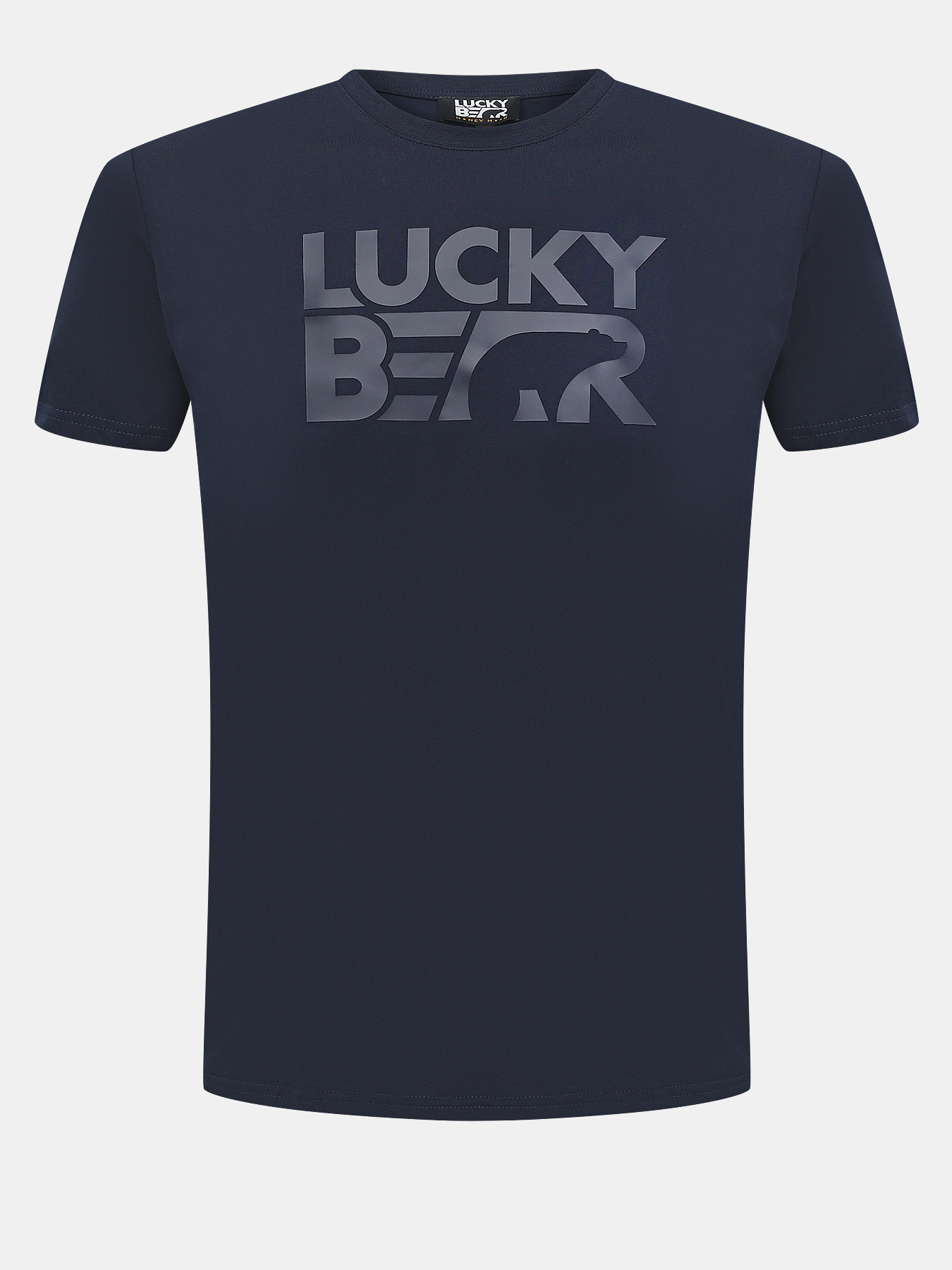 

Футболка мужская Lucky Bear 000001539 синяя 50 RU, Синий, 000001539