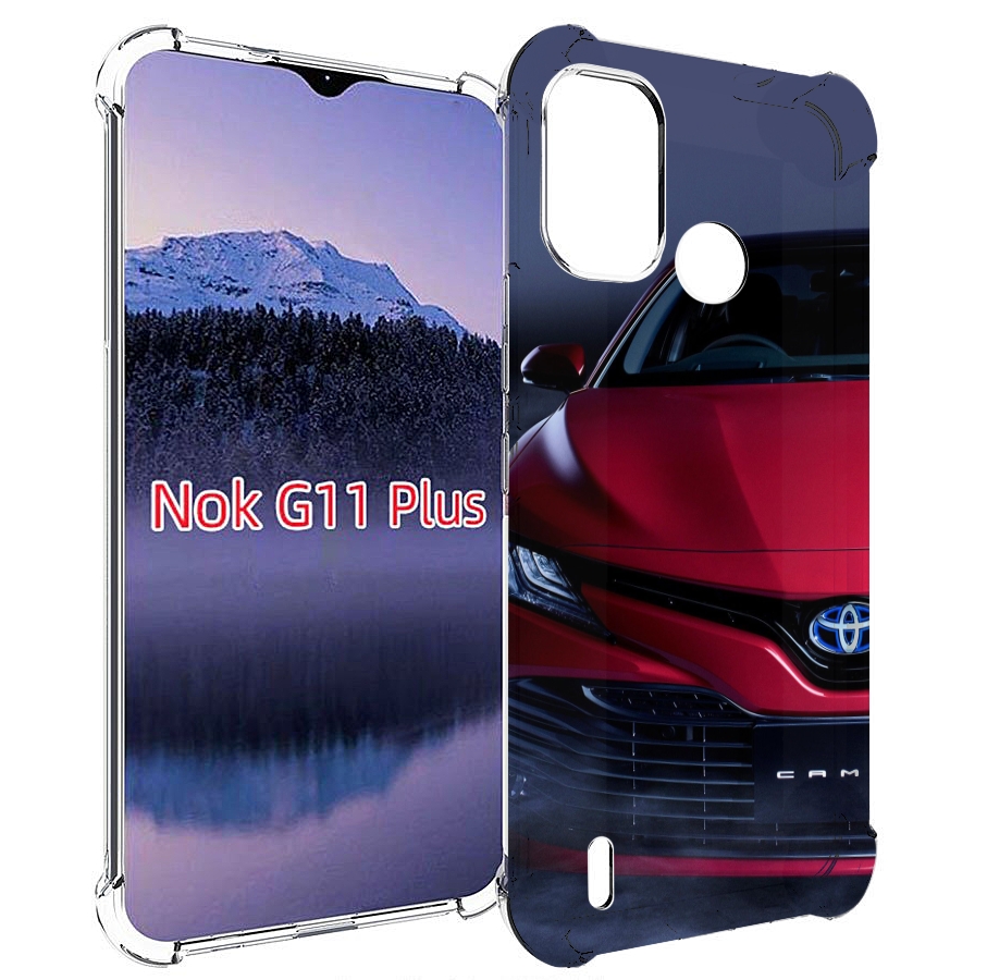 

Чехол MyPads toyota 1 для Nokia G11 Plus, Прозрачный, Tocco