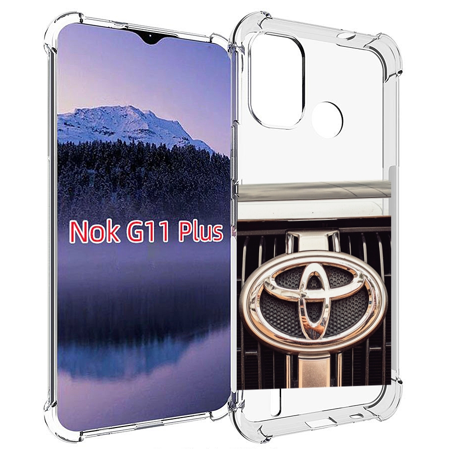 

Чехол MyPads toyota 3 для Nokia G11 Plus, Прозрачный, Tocco