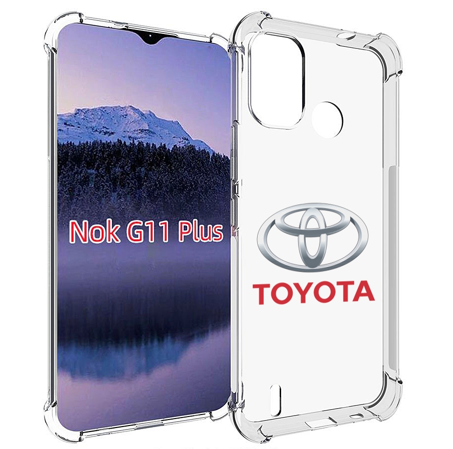 

Чехол MyPads toyota-4 мужской для Nokia G11 Plus, Прозрачный, Tocco