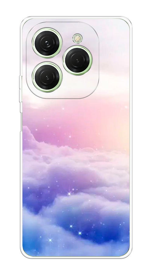 

Чехол на Tecno Spark 20 Pro "Небеса", Голубой;белый;розовый, 304850-1
