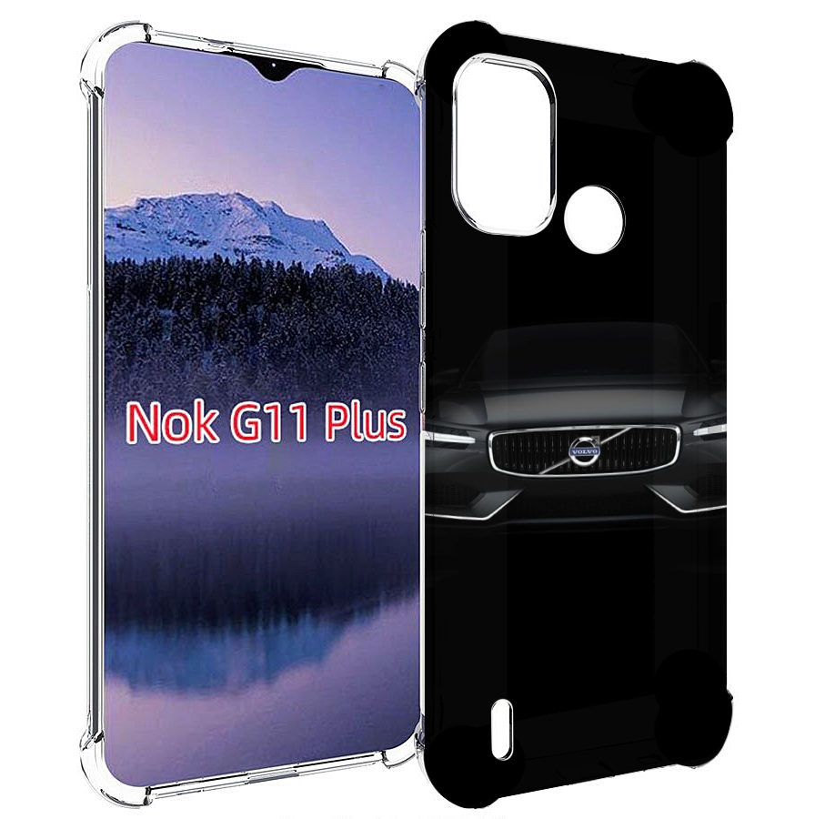 

Чехол MyPads volvo 1 мужской для Nokia G11 Plus, Прозрачный, Tocco